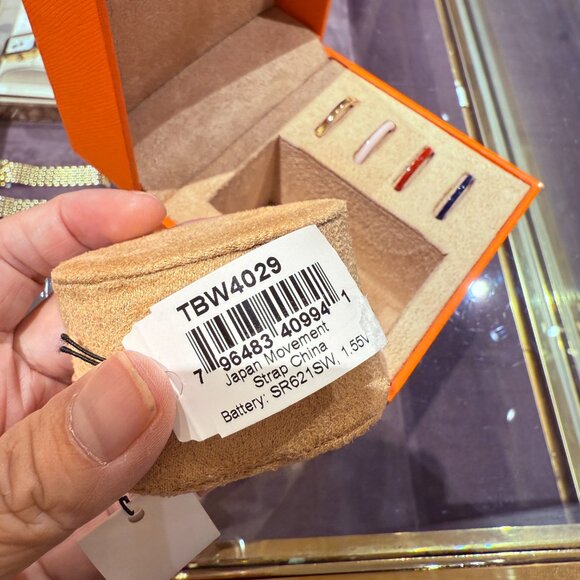 Tory Burch Reva Gold Watch TBW4029 - Picture 6 of 8